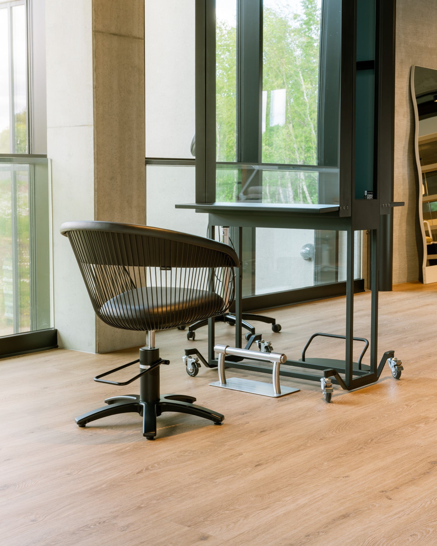 Supernova - Rustfritstål fodstøtte - Fritstående